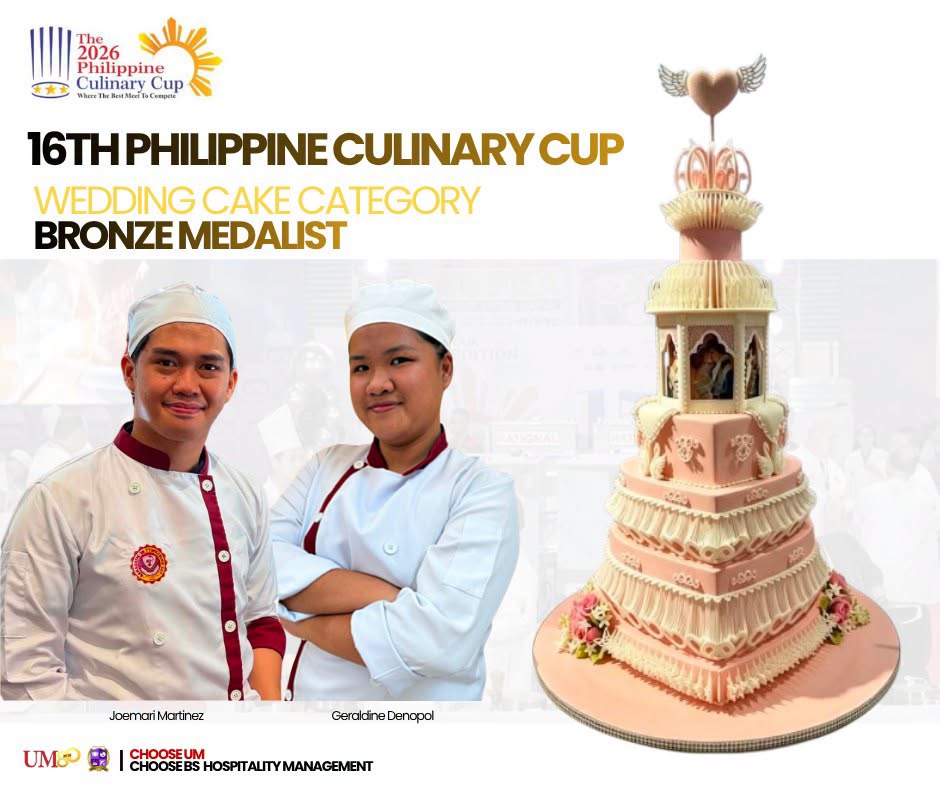 UM-CHE Wins Medals at 16th Philippine Culinary Cup 2026